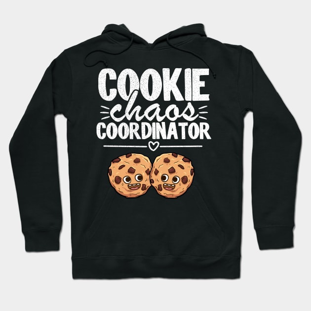 Cookie Chaos Coordinator Funny Scout Leader Cookie Dealer Hoodie by Kuehni